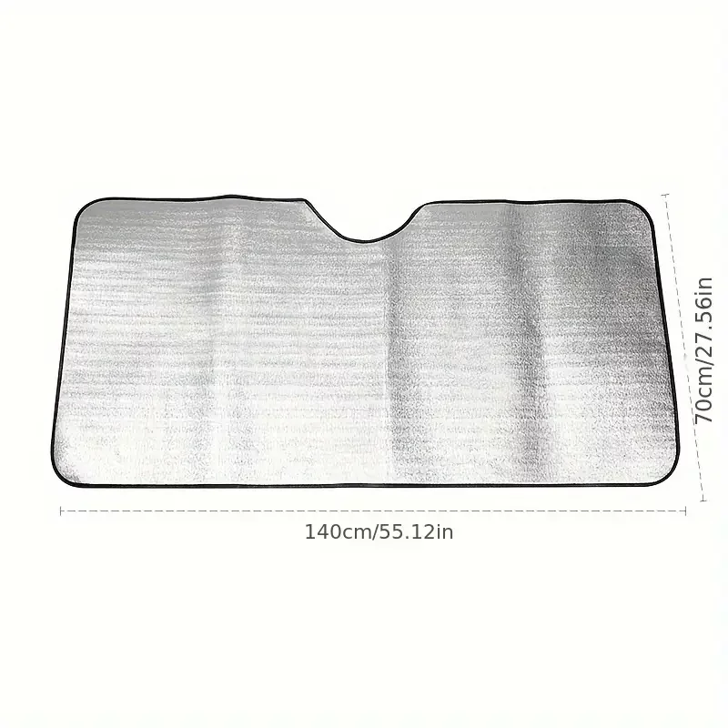 Parasolar auto 140X70 cm – Green Tinted, protectie UV si intimitate